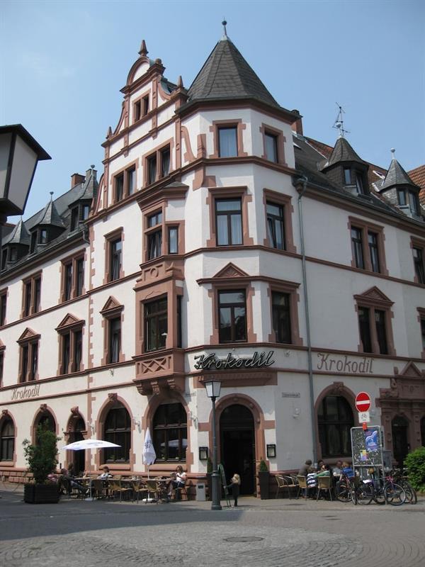 Hotel Restaurant Krokodil Heidelberg Dış mekan fotoğraf